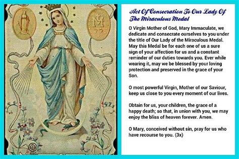 Act Of Consecration To The Immaculate Heart Of Mary Solutionsfield