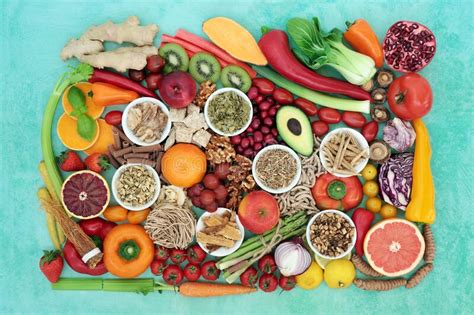 Superfood Food For A Healthy Vegan Diet Stock Image Image Of Eating