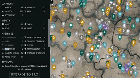 Assassins Creed Valhalla El Mapa Interactivo Que Te Permitirá