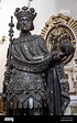 Albert I, the King of the Romans bronze statue at the Hofkirche museum ...