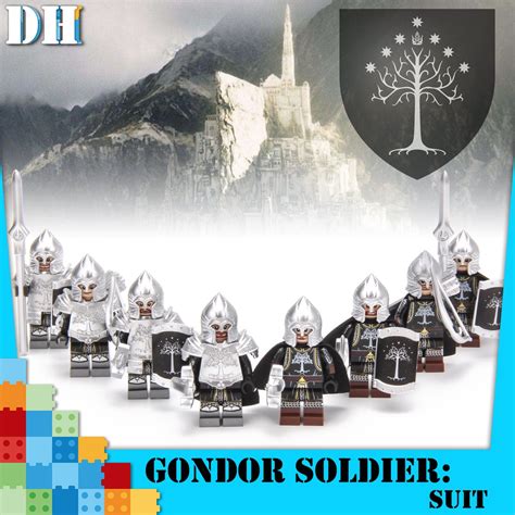 The Lord Of The Rings Gondor Soldier Minifigures Lego