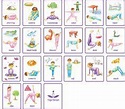 Yoga Pose cards (for kids) | Kids yoga poses, Yoga for kids, Yoga school