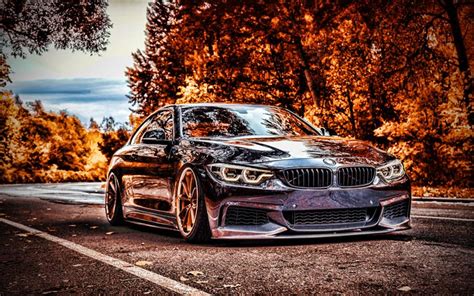 Download Wallpapers 4k Bmw M4 Autumn Tuning 2020 Cars Hdr F82