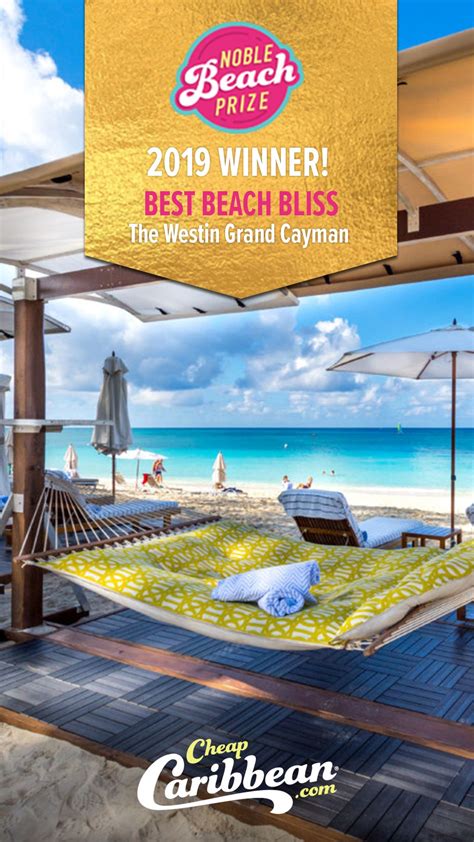 2019 noble beach prize best beach bliss westin grand cayman grand cayman beaches in the