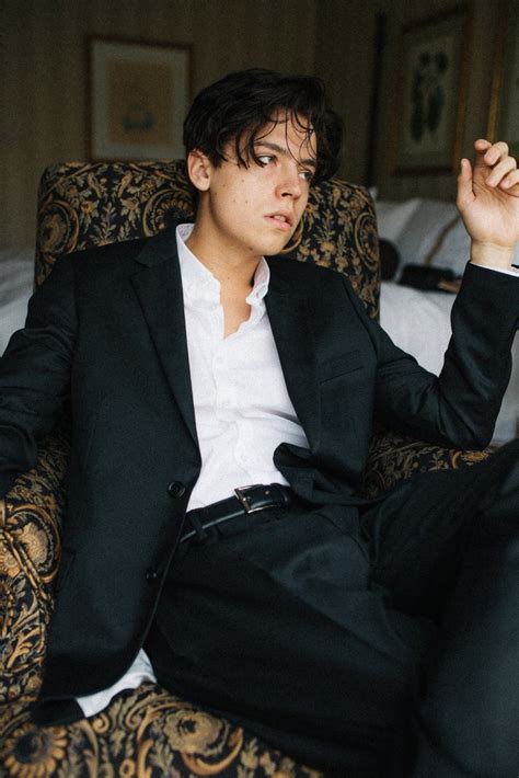 Famousmales New Photoshoot Of Cole Sprouse With His Newly Dark Hair