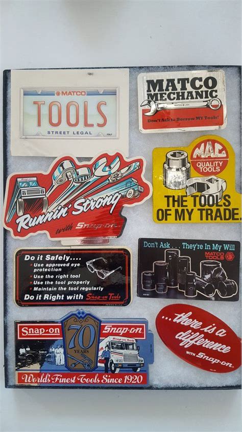 Vintage Professional Mechanics Tools Sticker Early To Mid 1980s Matco