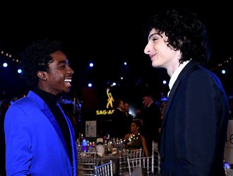 caleb mclaughlin and finn wolfhard photographed at the 2020 screen actors guild awards enjoy