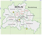 Map of Berlin - Free Printable Maps