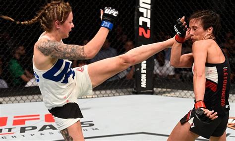Ufc Fighter Valerie Letourneau Says Loss Was Down To Her Boobs Being