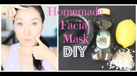Homemade Facial Scrubmask Diy Youtube