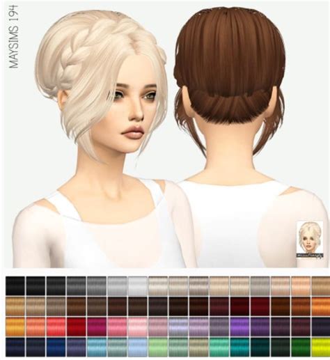 Sims 4 partys und gesellschaftliche ereignisse simension. Miss Paraply: MAYSIMS 194: SOLIDS | Sims hair, Sims, Sims 4