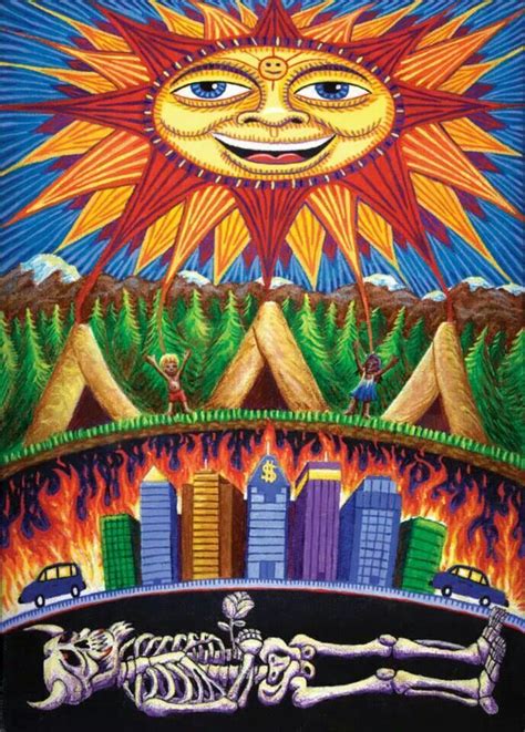 Chris Dyer Psychedelic Art Visionary Art Painting