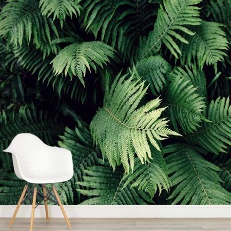 Custom Size 3d Mural Wallpaper Tropical Plant ㎡ Wall Wallpaper