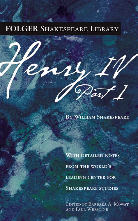 Henry Iv Part 1 Book By William Shakespeare Dr Barbara A Mowat