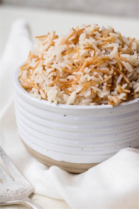 Rice Pilaf With Vermicelli And Cinnamon By Chahinez Tbt Quick Easy