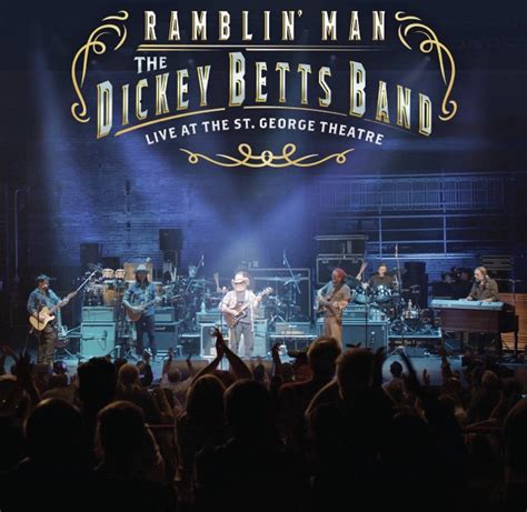 Ramblin Man Live At The St George Theatre CD Blu Ray Disc Live Von The Dickey