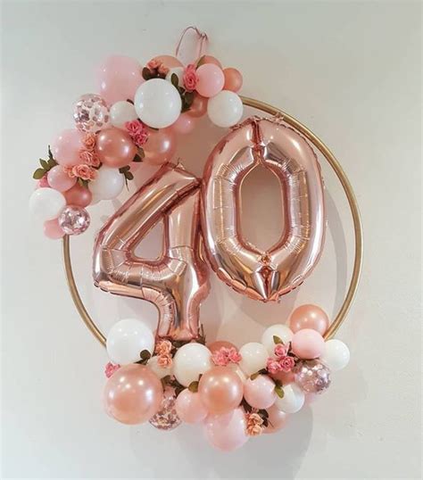 40th Birthday Party Themes 40th Bday Ideas Birthday Balloon