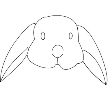 All the best rabbit face drawing 37+ collected on this page. rabbit face line drawing - Google Search | Face line ...