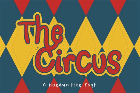 The Circus Font By Wanida Toffy · Creative Fabrica