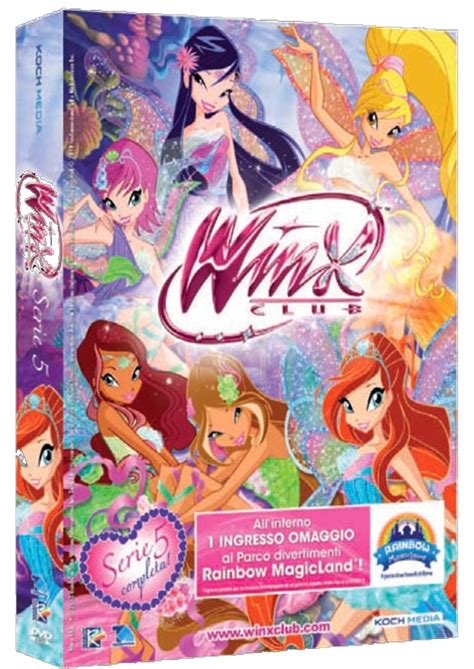 Winx Club Sirenix ¡¡nuevo Pack Dvds Winx Club 5º Temporada En Italia