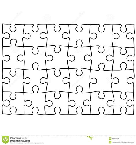Photo puzzles in perfect quality. Puzzle template. | Puzzle piece template, Free jigsaw ...