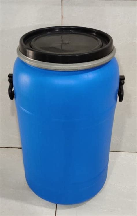 Campus Blue 75 Ltr Open Top Drum For Chemical Storage Capacity 50 To