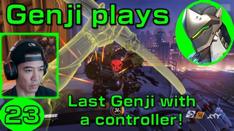 Genji Learns How To Play Genji 23 Overwatch Youtube