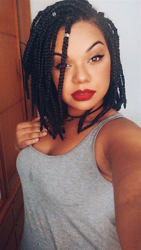 With braids, women get to add a little variety to their style. Box Braids Hairstyles, Hairstyles With Box Braids