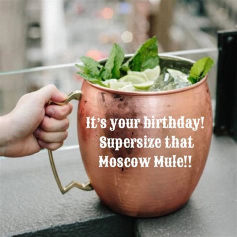 Pin By Brenda Mclintock On Birthday Moscow Mule Mugs Birthday Wishes It S Your Birthday