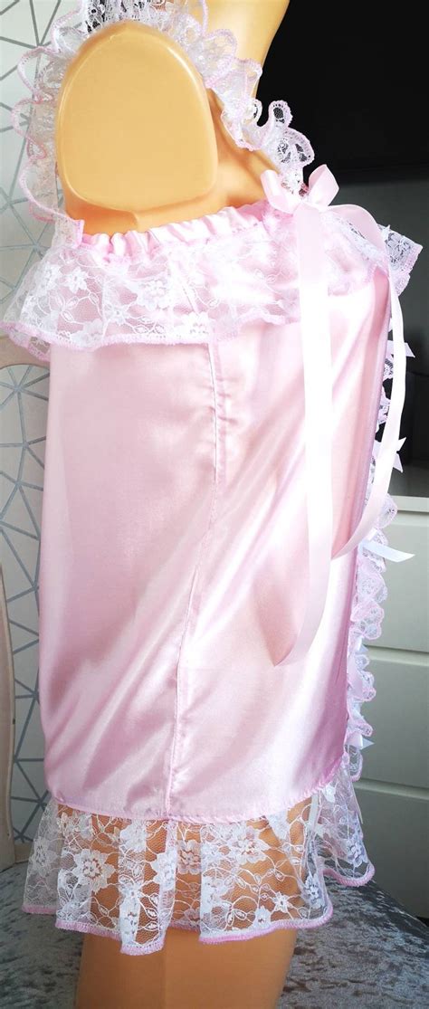 made to order satin sissy camisole top with lace frills and etsy