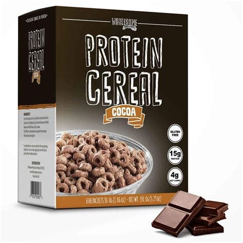 Protein Cereal Low Carb Cereal High Protein Cerealmacro Controlled