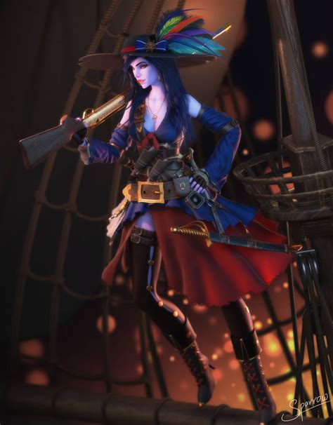 Pirate Queen Widowmaker By Wafflesparrow On Deviantart