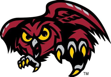 Temple Owls Secondary Logo Ncaa Division I S T Ncaa S T Chris