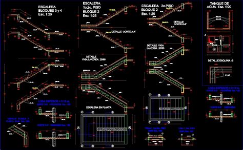 Detail Staircase DWG Section For AutoCAD Designs CAD