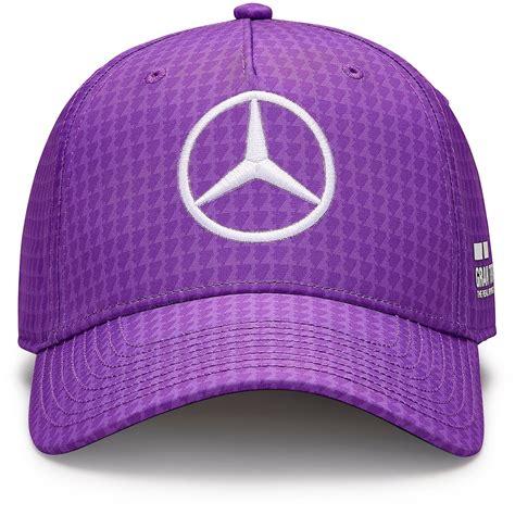 Mercedes Amg Petronas F1 2023 Kids Lewis Hamilton Baseball Hat Purple