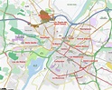 Plan d'Angers par quartier - Plan du centre ville à imprimer