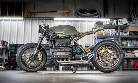 The perfect look for cafe racer conversions. KBike Crazy - Ron Dey's BMW K100RS - Return of the Cafe Racers