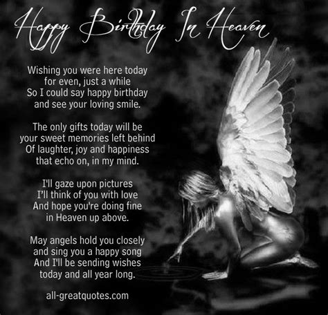in loving memory birthday cards birthday in heaven mom birthday in heaven happy birthday in