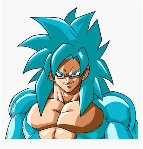 Transparent Super Saiyan Blue Goku Png Goku Ssj Blue 4 Png Download