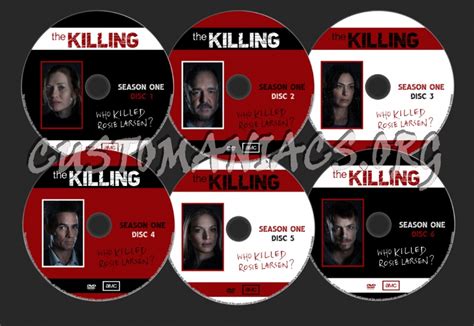 The Killing Season One Dvd Label Dvd Covers And Labels By Customaniacs