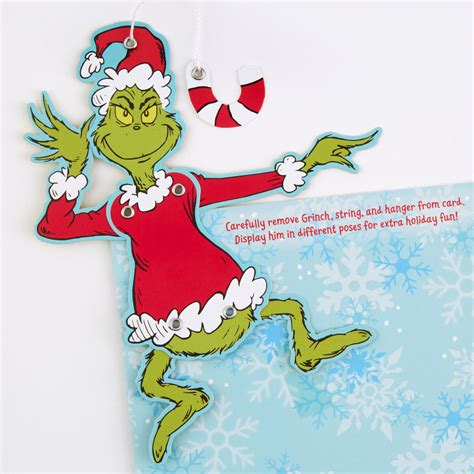 dr seuss s how the grinch stole christmas ™ christmas card with decoration greeting cards