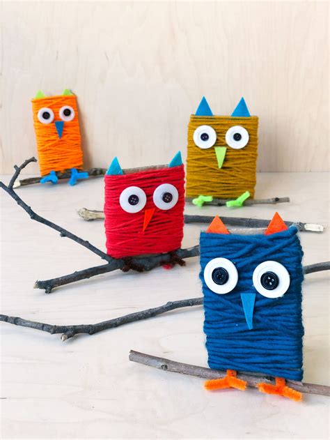 Kids Owl Craft Easy Paper Owl Craft Kids Craft Room Printable