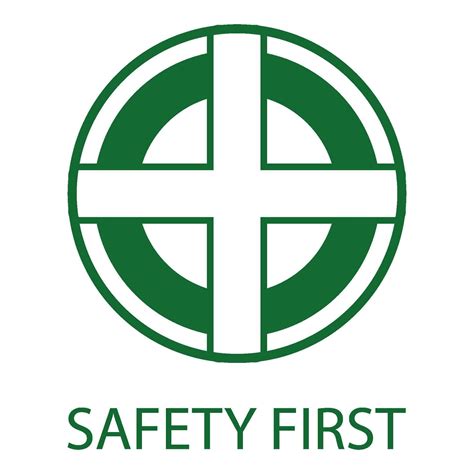 Safety First Icon Vector 27530602 Vector Art At Vecteezy