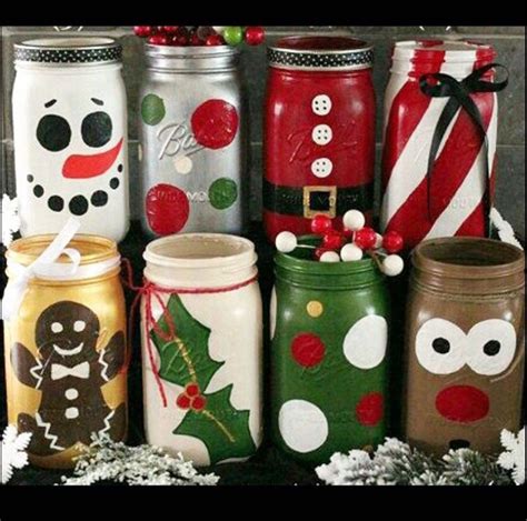 Christmas In A Jar Cute Mason Jar Decoration Ideas For Christmas