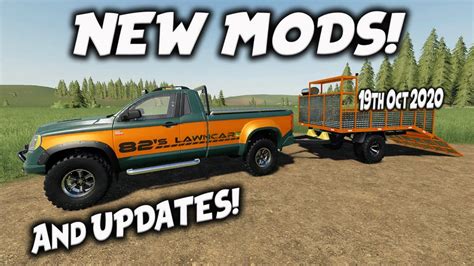 New Mods And Updates Farming Simulator 19 Ps4 Fs19 Review 19th Oct