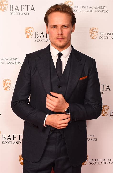 Scots Hunk And Outlander Star Sam Heughan Wins Sexiest Man Alive Gong And His Reaction Is