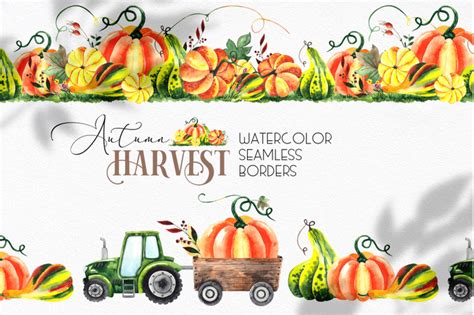 Watercolor Autumn Harvest By Ana Sakuta