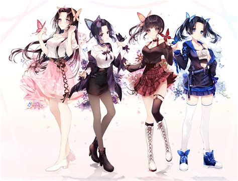 Demon Slayer Characters Butterfly Girl Manga