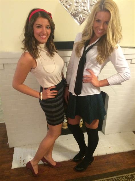 Diy Serena And Blair Easy Halloween Costume Halloween Costumes For