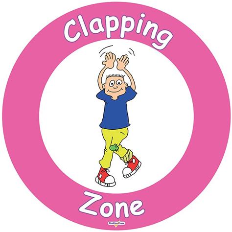 Jenny Mosleys Playground Zone Signs Clapping Games Zone Sign Jenny
